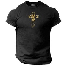 Lion Cross T Shirt Gym