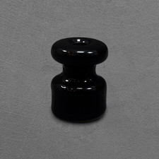 Black Porcelain Insulator for