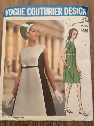 Vintage vogue couturier design - vintage,