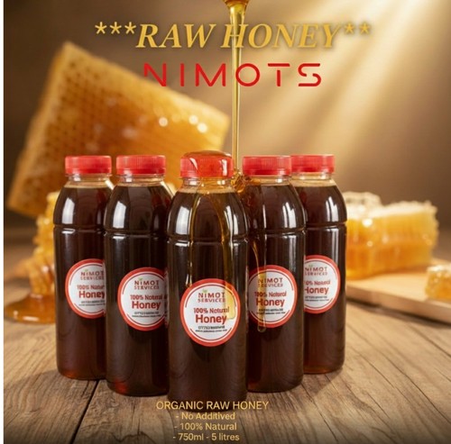 Organic 100 natural raw - 100%, honey
