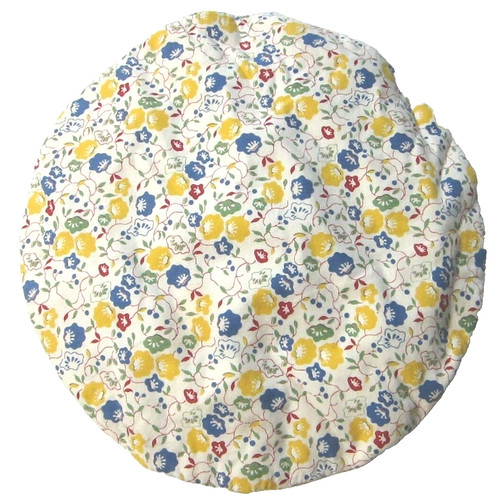 Vintage cotton blue yellow - vintage,