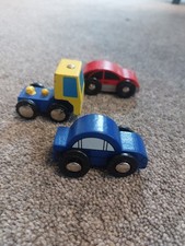 Wooden cars and truck bundle - cars,