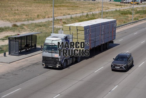 Truck photo volvo fh12 flatbed - truck,