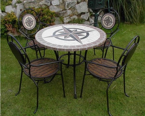 Wrought iron garden - garden, patio
