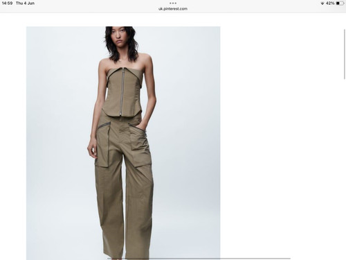Bnwt zara khaki - bnwt,