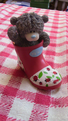 You tatty teddy figure - me,