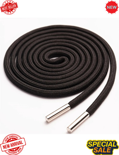 Black waistband drawstring - black,