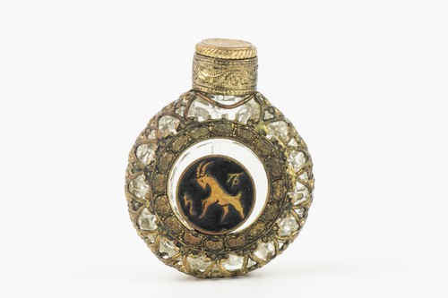 Antique travel perfume bottle - perfume,