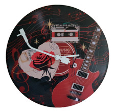 Vinyl Record Wall Clock –