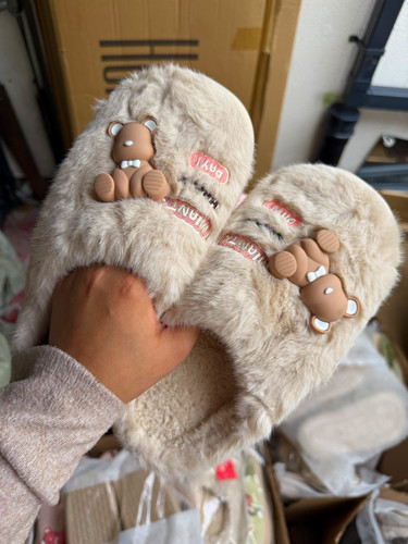 Unisex beige brown - unisex, fur