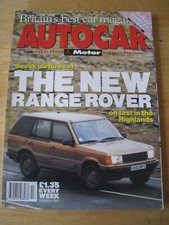 AUTOCAR MAGAZINE MAR 1994 NEW