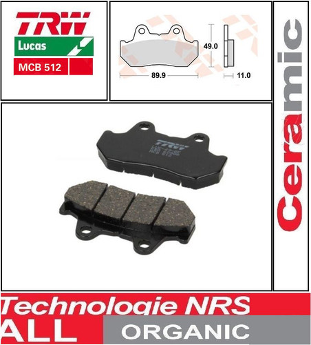 Rear brake pads - rear,