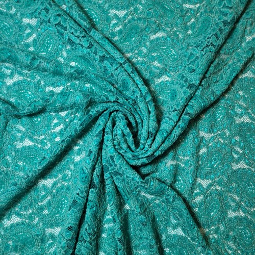 Stretch floral bridal - floral, lace