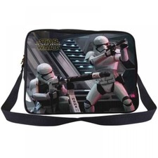 DISNEY STAR WARS STORMTROOPER KIDS LENTICULAR SHOULDER MESSENGER SCHOOL BAG 