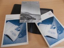 A Toyota Avensis Owner's Manual & SD Navigation System Owner's Manual In Wallet