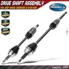 2x Drive Shaft Front for Jeep