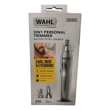 Wahl Cordless 3-in-1 Ear Nose Brow Trimmer NEW 5545-427 Tatty Box