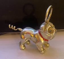 Vintage Kitsch 1950s Metal Bulldog Corkscrew & Bottle Opener Excellent Condition