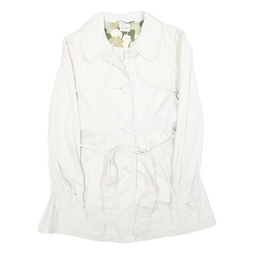 Zara womens white cotton blend - zara,