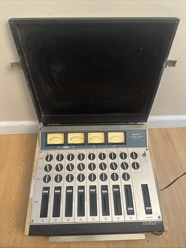 Sony mixer 8 channel - mx-16, mixer,