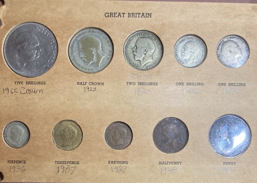 Great britain coin type - britain,