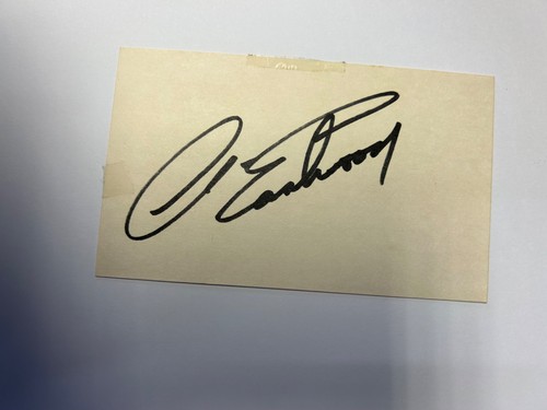Clint eastwood autographed - eastwood,