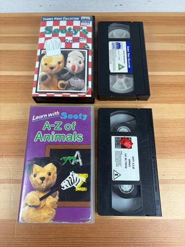 Sooty vhs video - x, tapes
