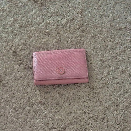 Vintage chanel pink key - chanel, case