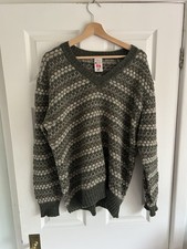 Vintage St Michael New Wool Shetland Jumper Size Large 44 Inch