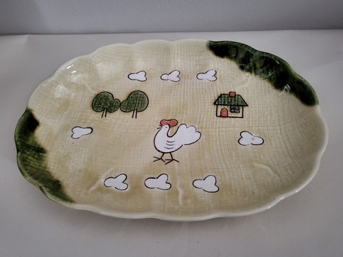 Hen chicken studio pottery - chicken,