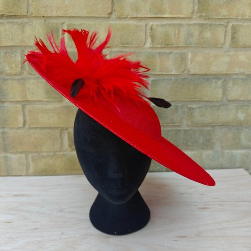 Red feather 40cm disc - , wide