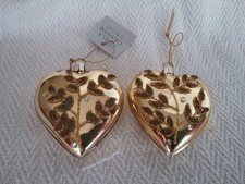 Gisela graham gold heart - 2x,