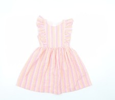 Bonnie Jean Girls Pink Striped