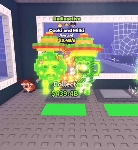 Radioactive cooki and milki - cooki,