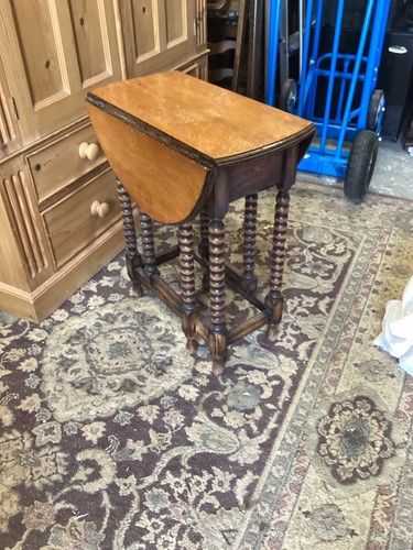 Antique oak barley twist - oak,