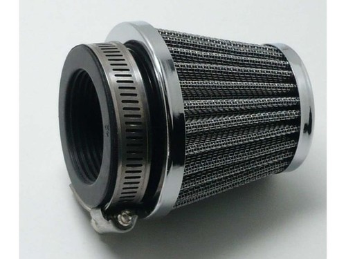 Air filter 48mm black - , silver