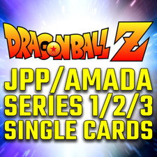 DRAGONBALL Z - JPP/AMADA TRADING CARD SERIES 1 2 3 - 1996 1998 1999 DRAGON BALL