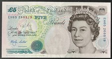 GB 1999 Five Pounds Banknote