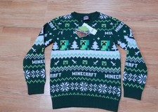 Minecraft Christmas Jumper Age