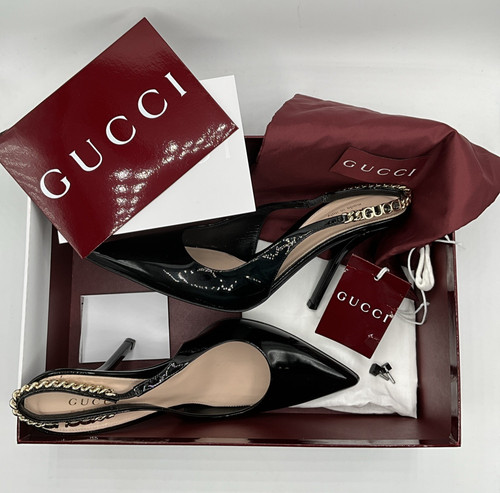 Gucci signoria slingback pumps - gucci,