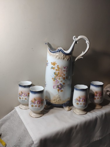 Vtg porcelain lemonade - porcelain,