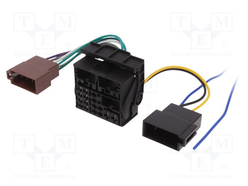 Radio iso quadlock connector - radio,iso,quadlock,