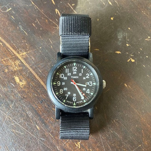 Timex camper black indiglo - timex,