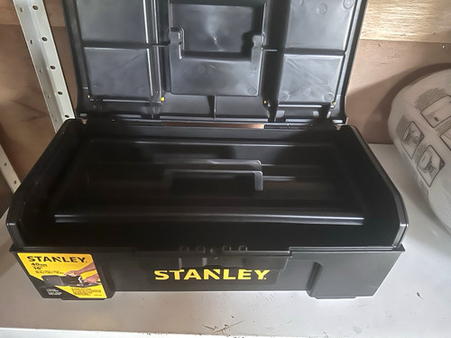 Stanley plastic tool box - stanley,