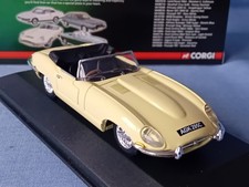 Corgi Vanguards VA04911 Jaguar E Type - Primrose Yellow - 1:43 Ltd Edition.