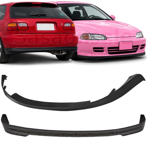 Front bumper lip spoiler rear - bumper, spoiler,