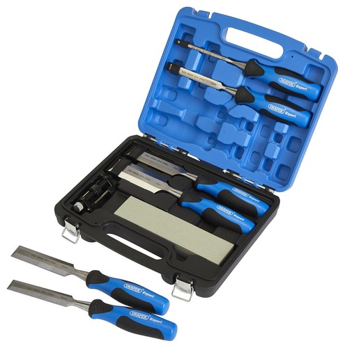 8pc wood chisels set honing - 8pc,