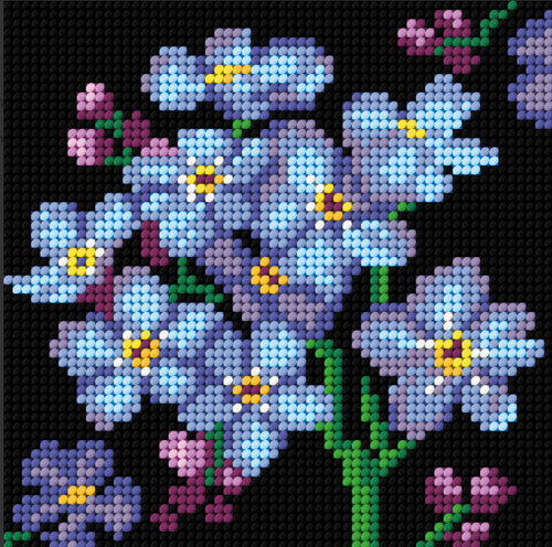 Orchidea tapestry kit - -, forget
