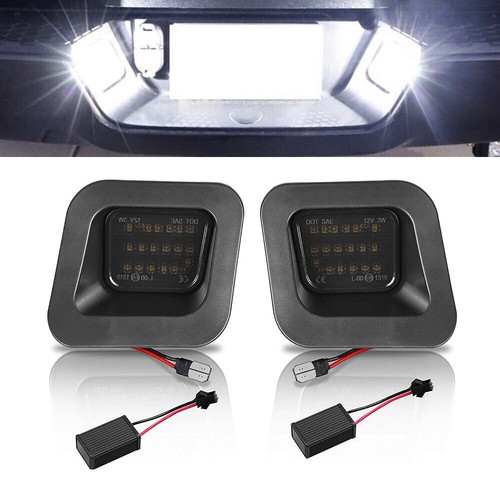Pickup rear license - rear,