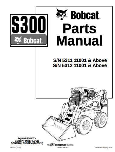 Bobcat s300 skid steer - skid,